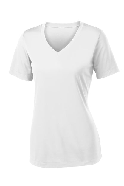 Sport-Tek Women's PosiCharge Competitor V-Neck Tee. LST353