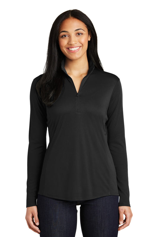 Sport-Tek Women's PosiCharge Competitor 1/4-Zip Pullover. LST357