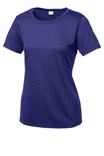 Sport-Tek Women's Heather Contender Scoop Neck Tee. LST360