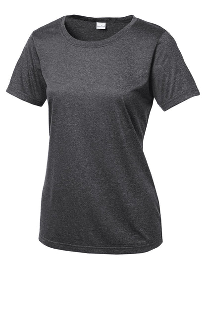 Sport-Tek Women's Heather Contender Scoop Neck Tee. LST360