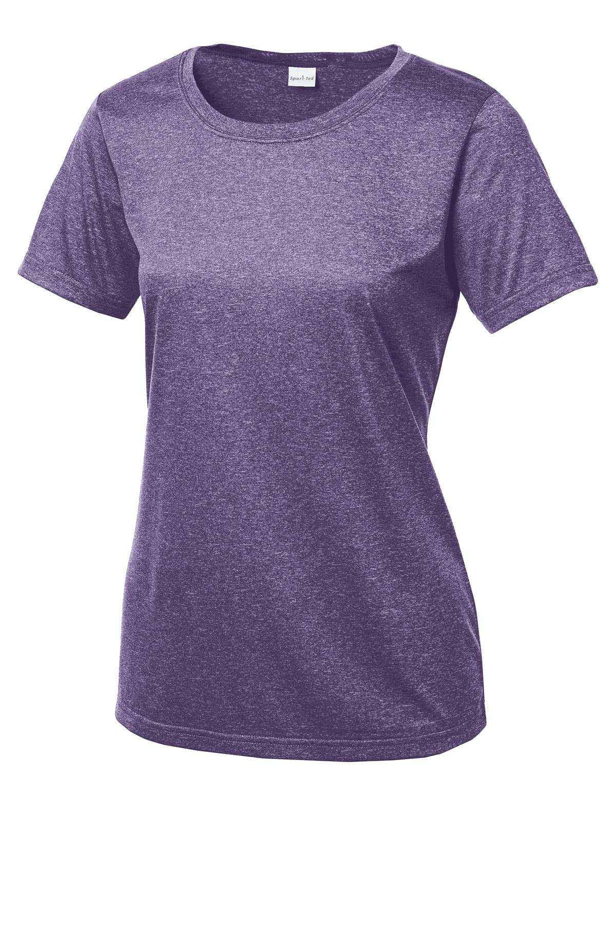 Sport-Tek Women's Heather Contender Scoop Neck Tee. LST360
