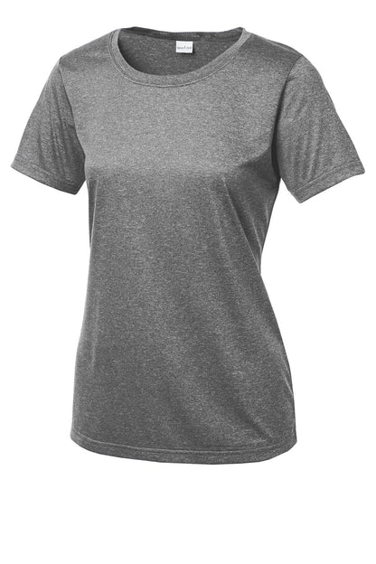 Sport-Tek Women's Heather Contender Scoop Neck Tee. LST360