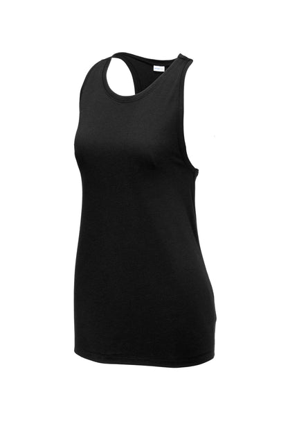 Sport-Tek Women's PosiCharge Tri-Blend Wicking Tank. LST402