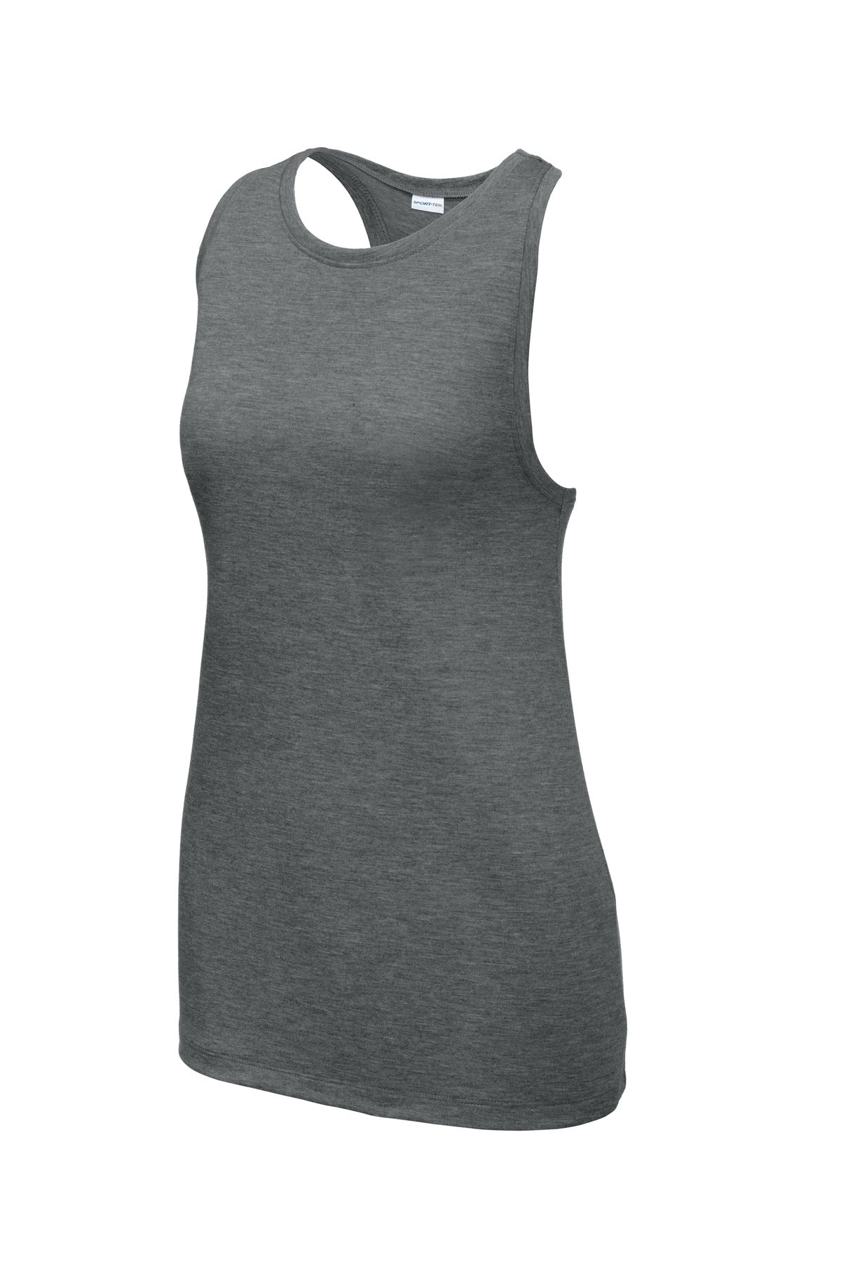 Sport-Tek Women's PosiCharge Tri-Blend Wicking Tank. LST402