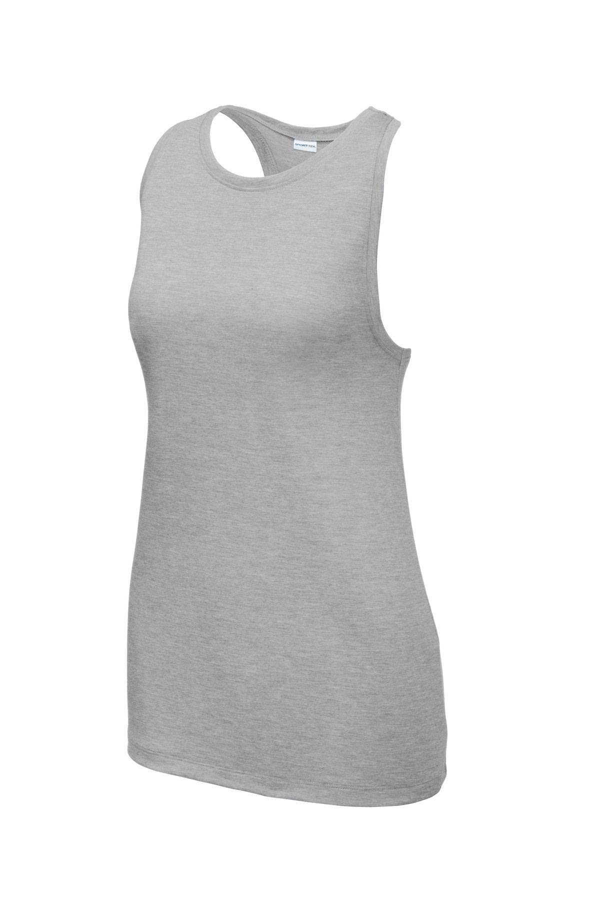 Sport-Tek Women's PosiCharge Tri-Blend Wicking Tank. LST402