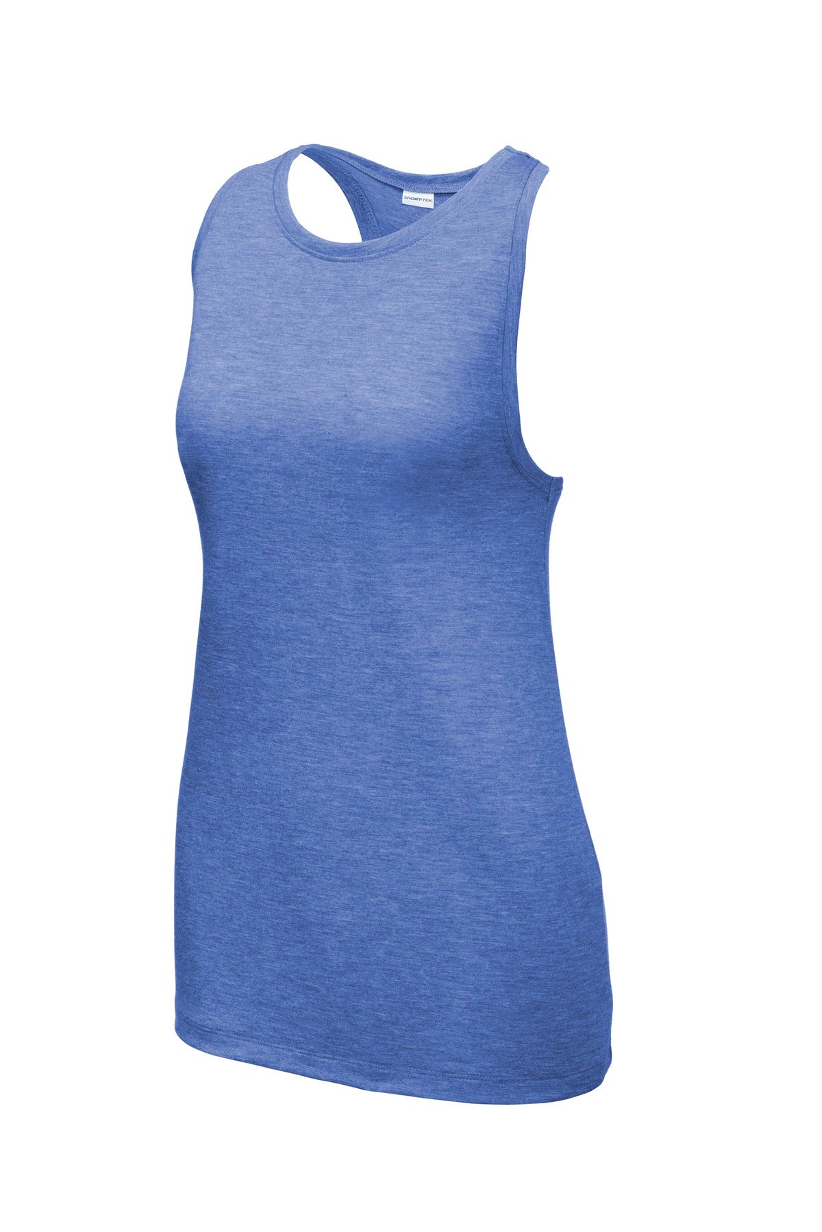 Sport-Tek Women's PosiCharge Tri-Blend Wicking Tank. LST402