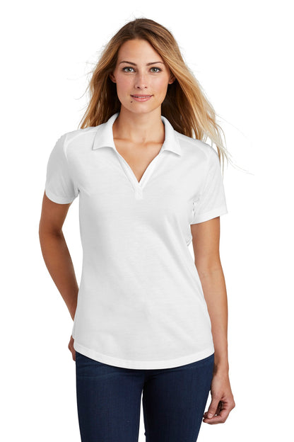 Sport-Tek Women's PosiCharge Tri-Blend Wicking Polo. LST405