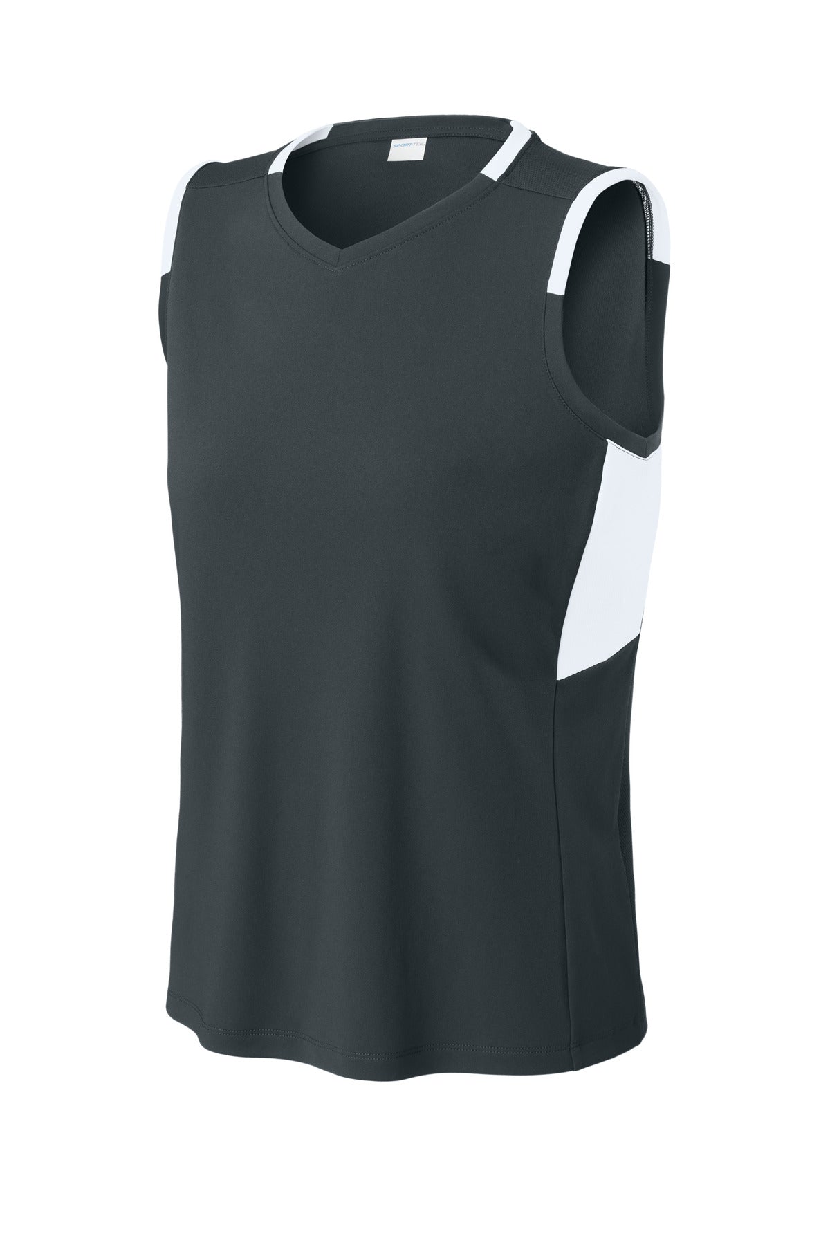 Sport-Tek Women's Club Sleeveless V-Neck LST441
