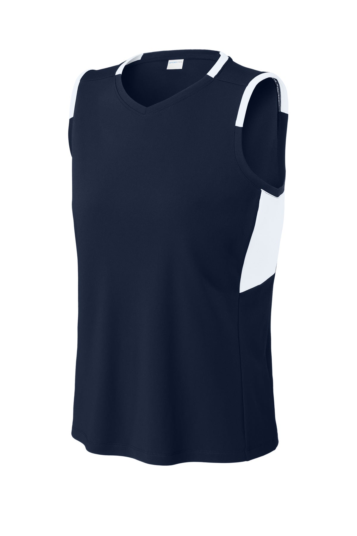 Sport-Tek Women's Club Sleeveless V-Neck LST441