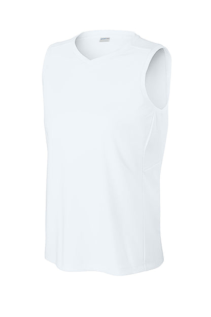 Sport-Tek Women's Club Sleeveless V-Neck LST441