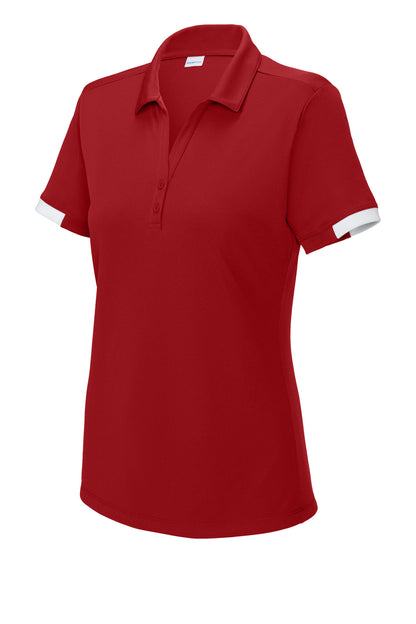 Sport-Tek Women's Club Colorblock Polo LST444