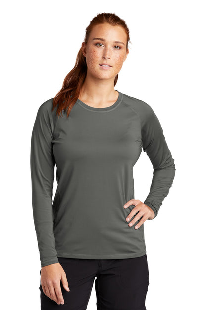Sport-Tek Women's Long Sleeve Rashguard Tee. LST470LS