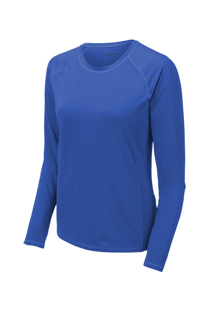 Sport-Tek Women's Long Sleeve Rashguard Tee. LST470LS