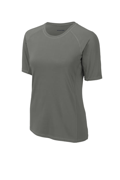 Sport-Tek Women's Rashguard Tee. LST470