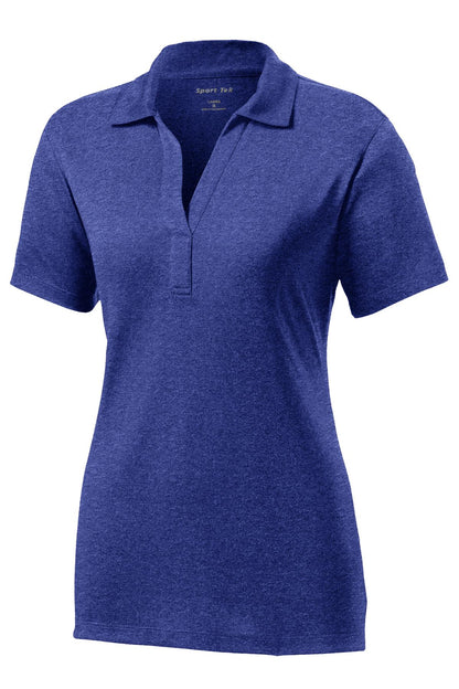 Sport-Tek Women's Heather Contender Polo. LST660