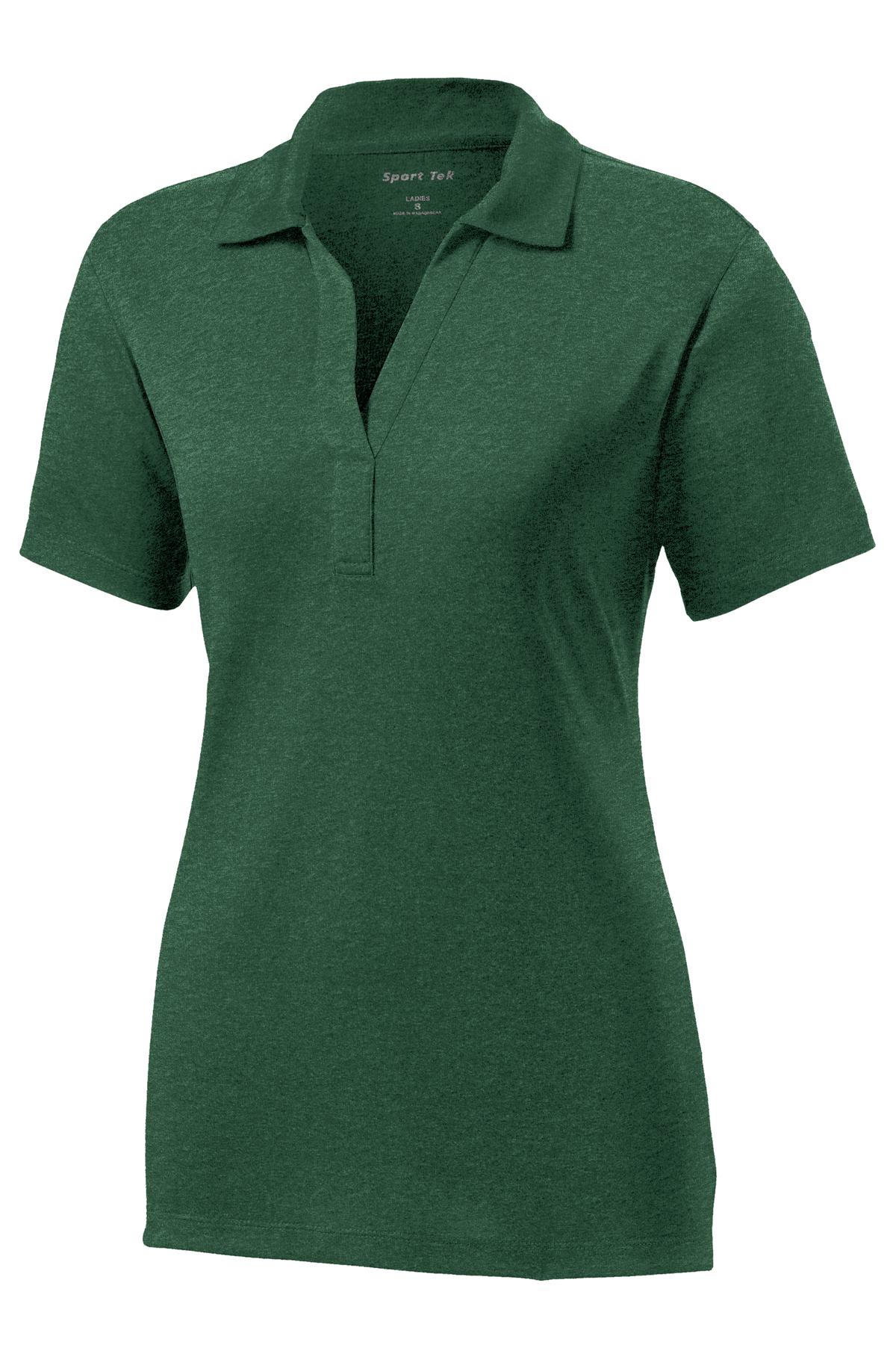 Sport-Tek Women's Heather Contender Polo. LST660