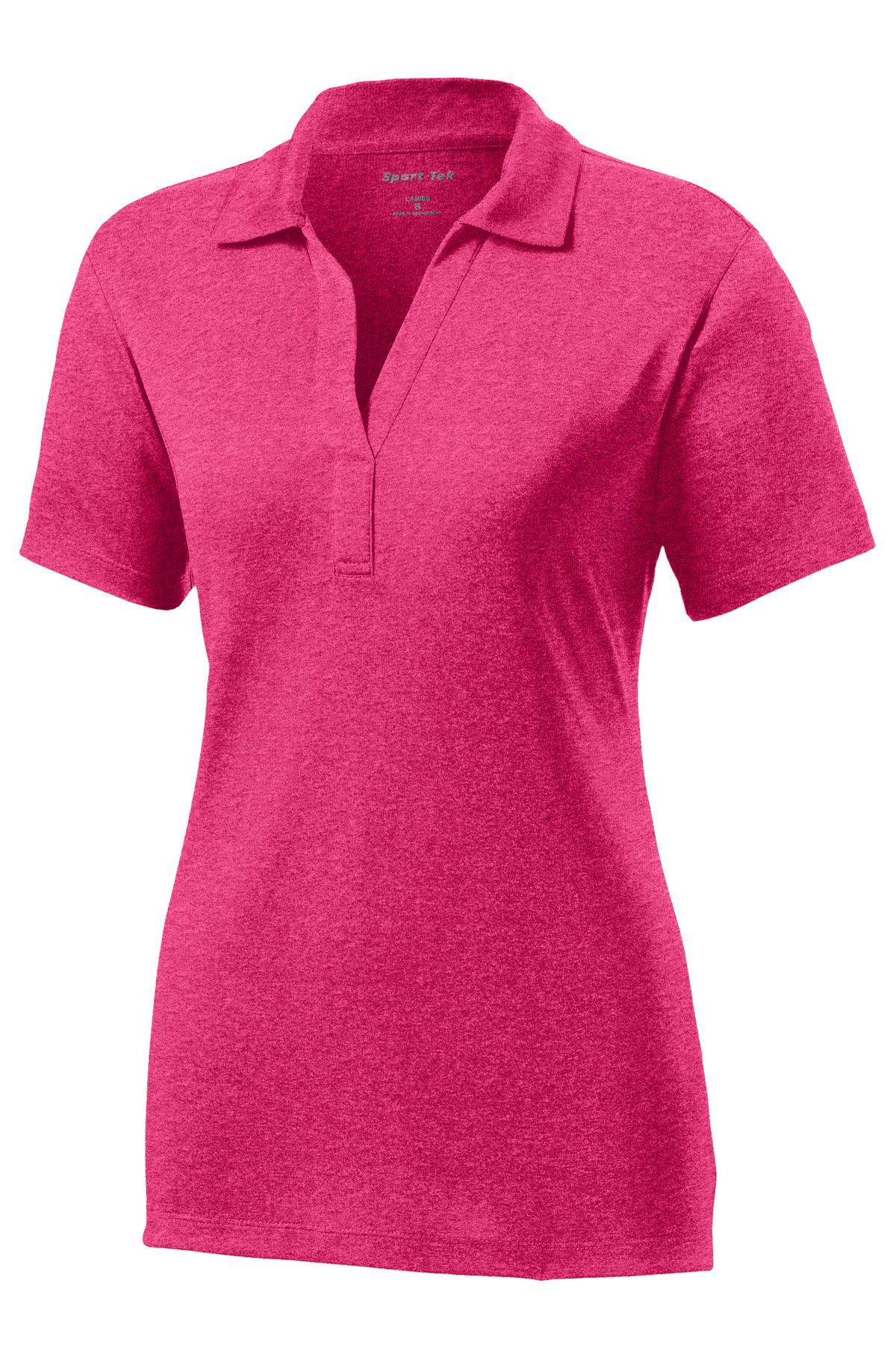 Sport-Tek Women's Heather Contender Polo. LST660