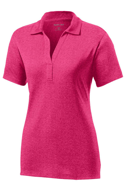 Sport-Tek Women's Heather Contender Polo. LST660