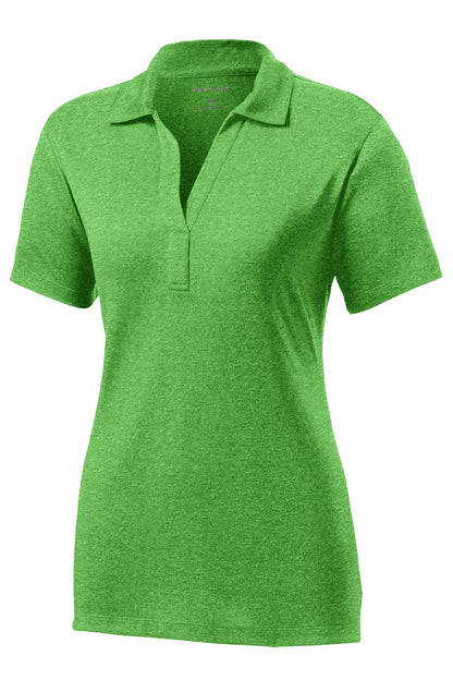 Sport-Tek Women's Heather Contender Polo. LST660