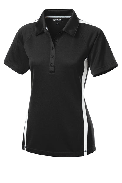 Sport-Tek Women's PosiCharge Micro-Mesh Colorblock Polo. LST685