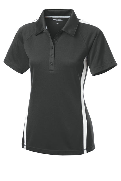 Sport-Tek Women's PosiCharge Micro-Mesh Colorblock Polo. LST685