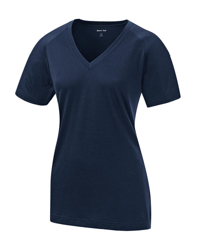 Sport-Tek Women's Ultimate Performance V-Neck. LST700