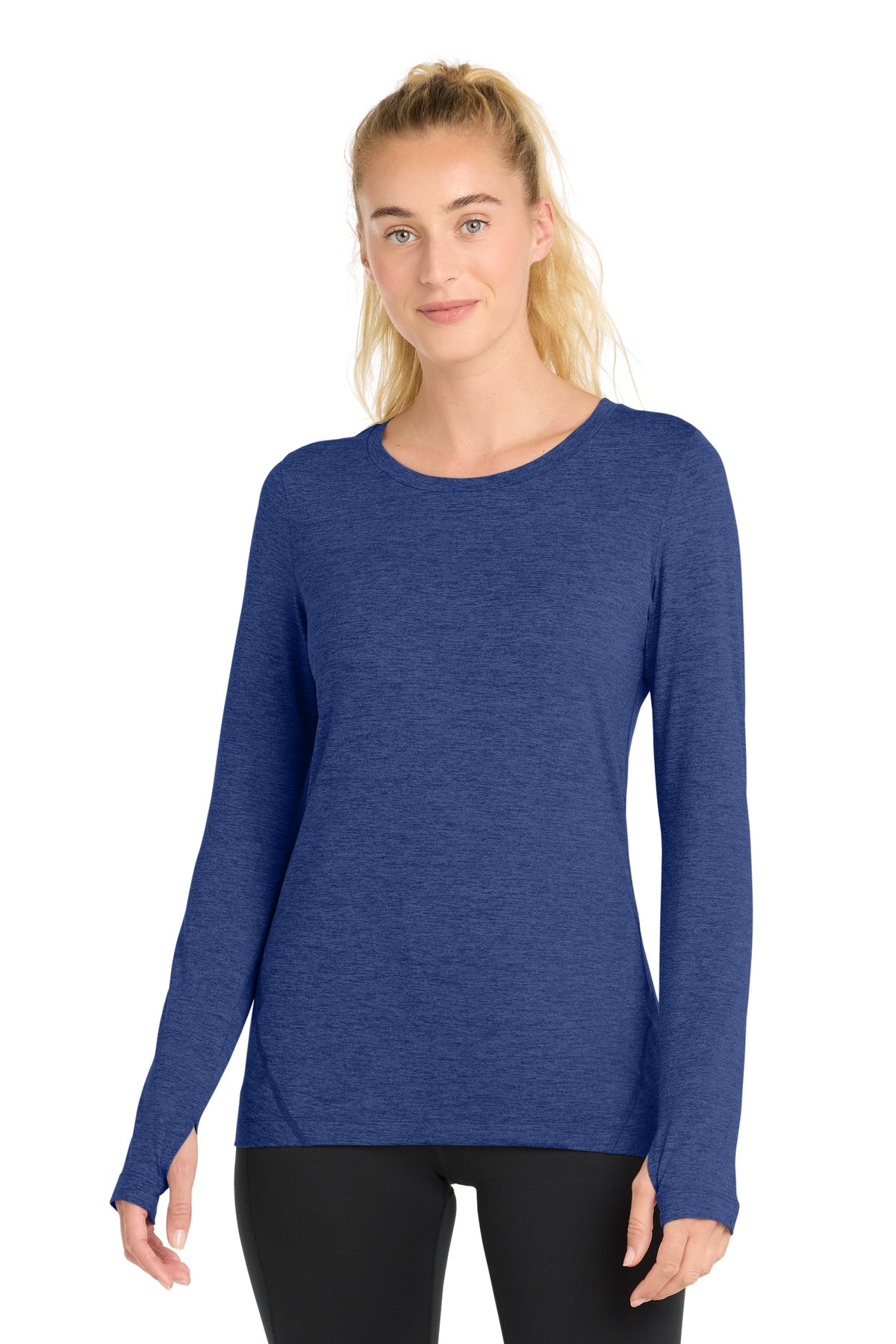 Sport-Tek Women's Exchange 1.5 Long Sleeve Crew LST710
