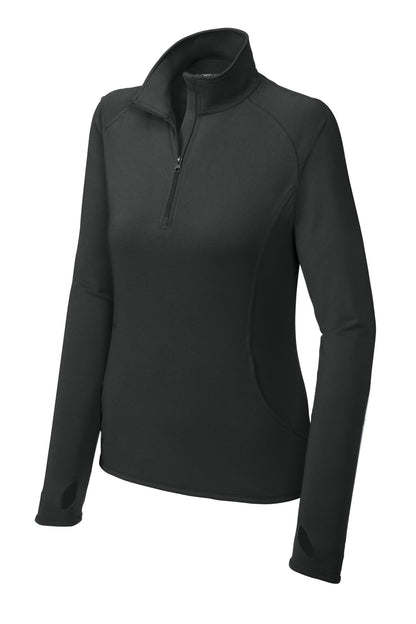 Sport-Tek Women's Sport-Wick Stretch 1/4-Zip Pullover. LST850