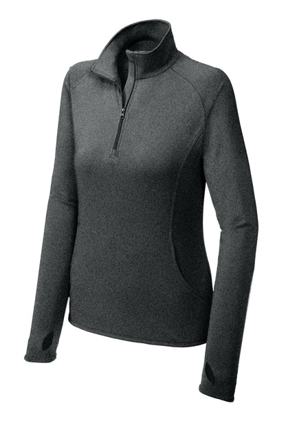 Sport-Tek Women's Sport-Wick Stretch 1/4-Zip Pullover. LST850