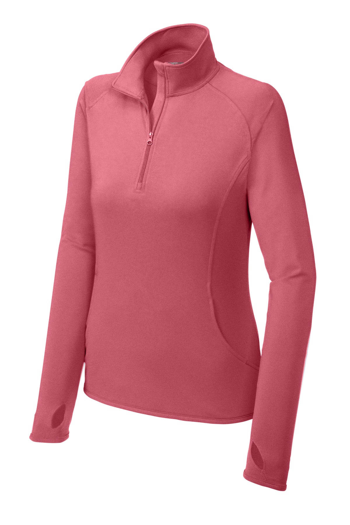 Sport-Tek Women's Sport-Wick Stretch 1/4-Zip Pullover. LST850