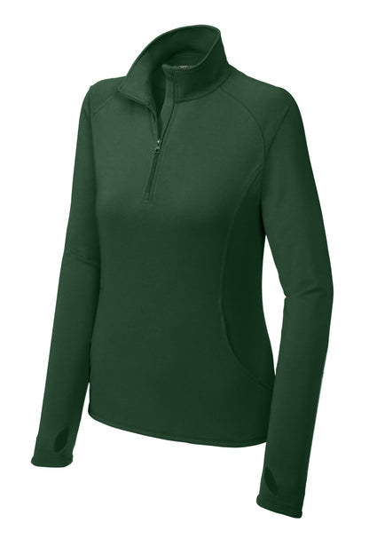 Sport-Tek Women's Sport-Wick Stretch 1/4-Zip Pullover. LST850