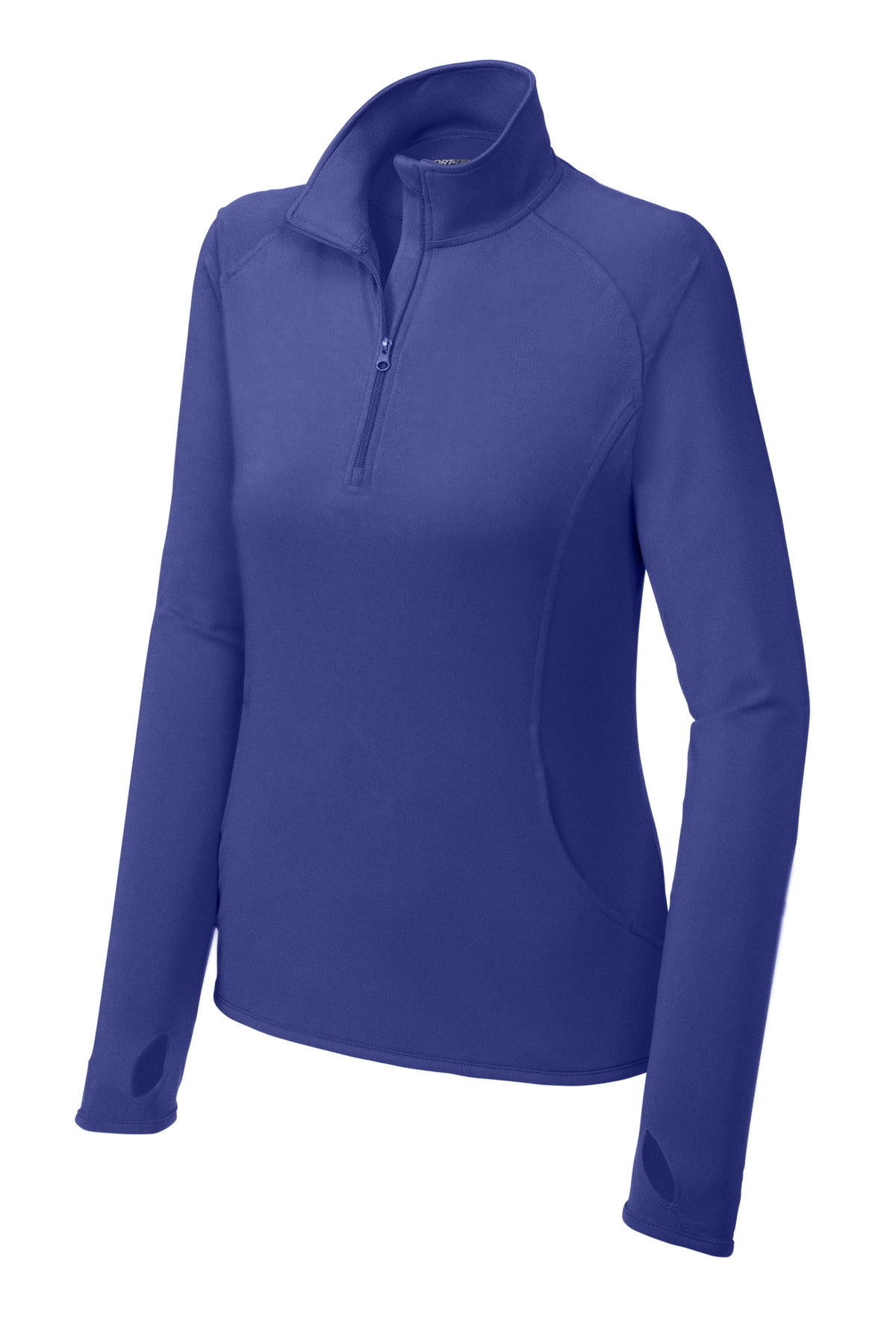 Sport-Tek Women's Sport-Wick Stretch 1/4-Zip Pullover. LST850