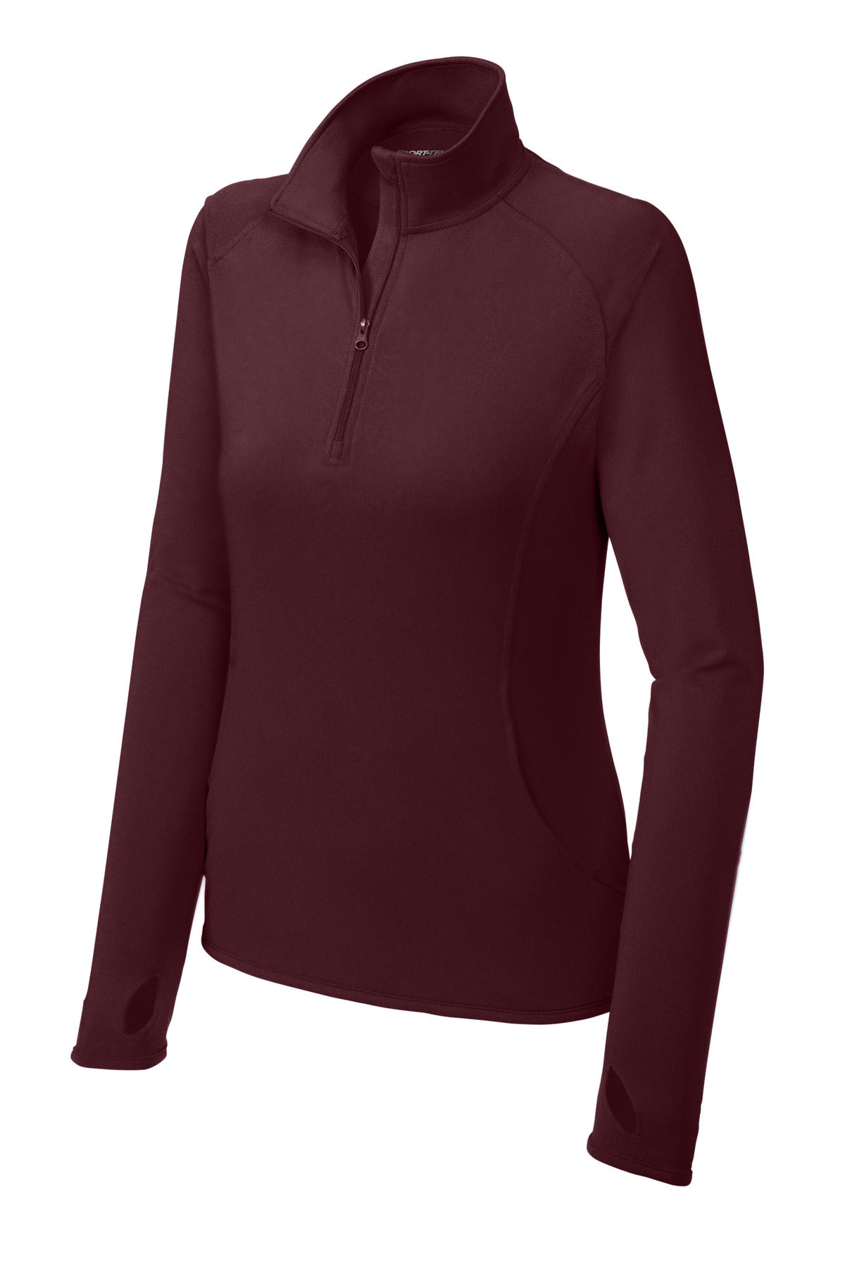 Sport-Tek Women's Sport-Wick Stretch 1/4-Zip Pullover. LST850