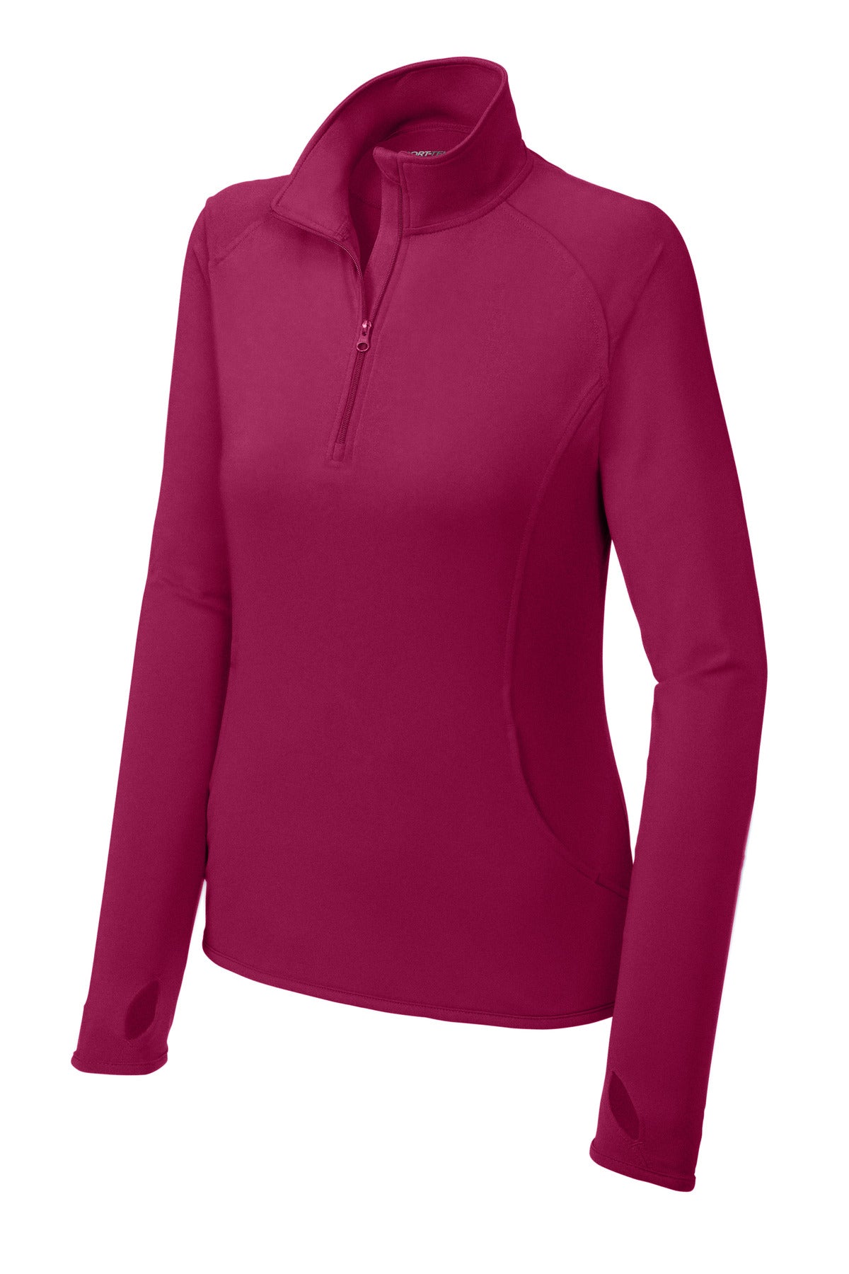 Sport-Tek Women's Sport-Wick Stretch 1/4-Zip Pullover. LST850