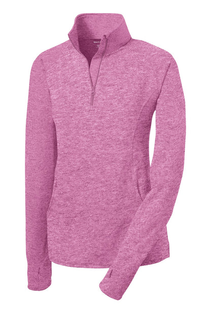 Sport-Tek Women's Sport-Wick Stretch 1/4-Zip Pullover. LST850