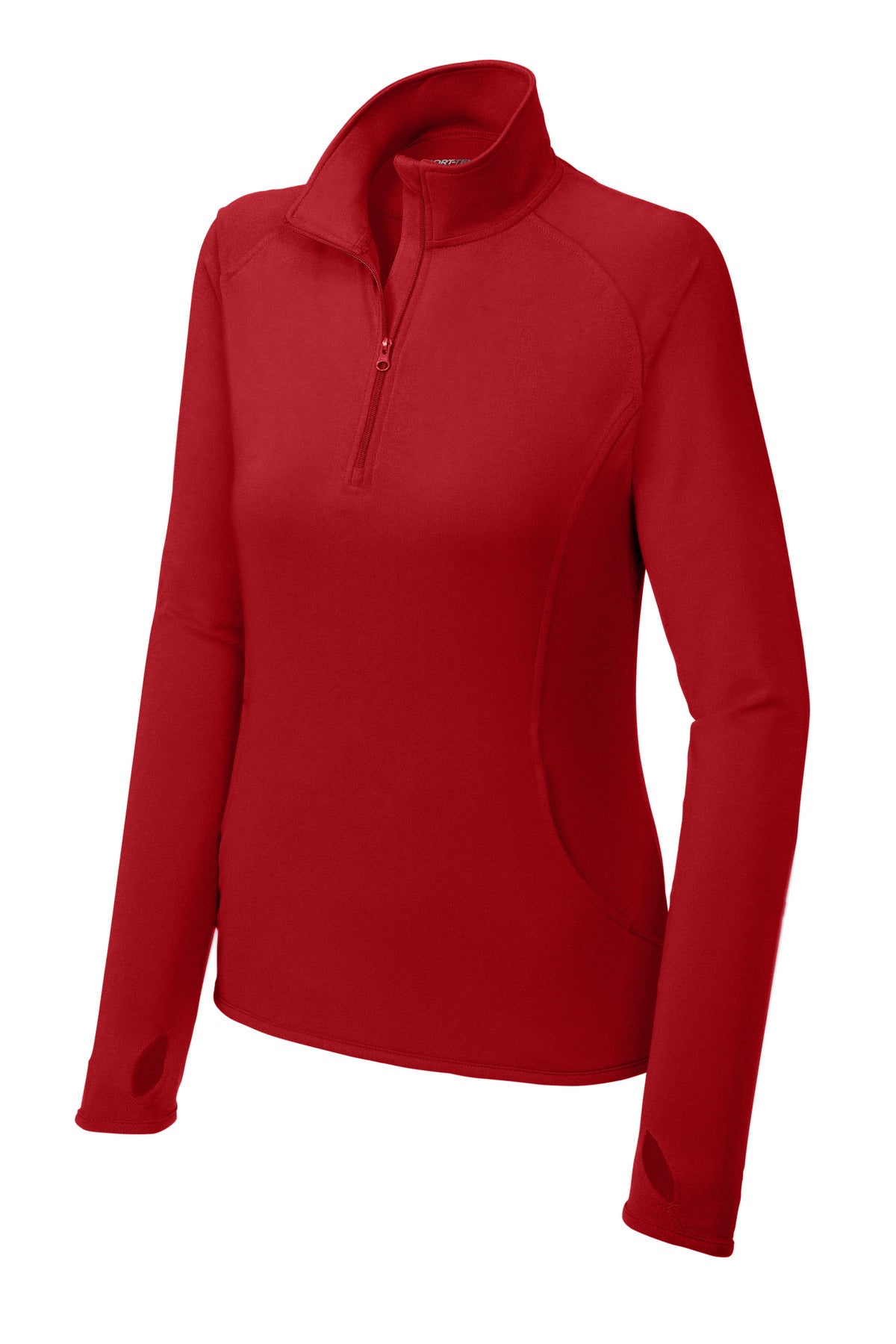 Sport-Tek Women's Sport-Wick Stretch 1/4-Zip Pullover. LST850
