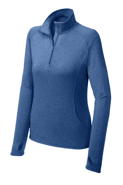 Sport-Tek Women's Sport-Wick Stretch 1/4-Zip Pullover. LST850