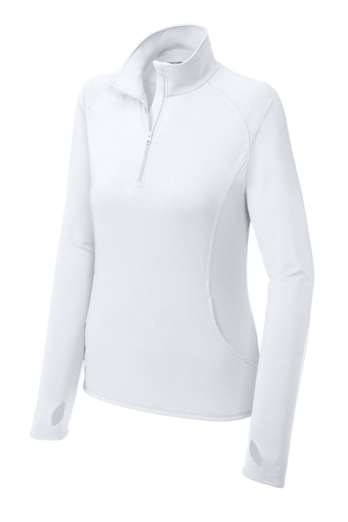 Sport-Tek Women's Sport-Wick Stretch 1/4-Zip Pullover. LST850