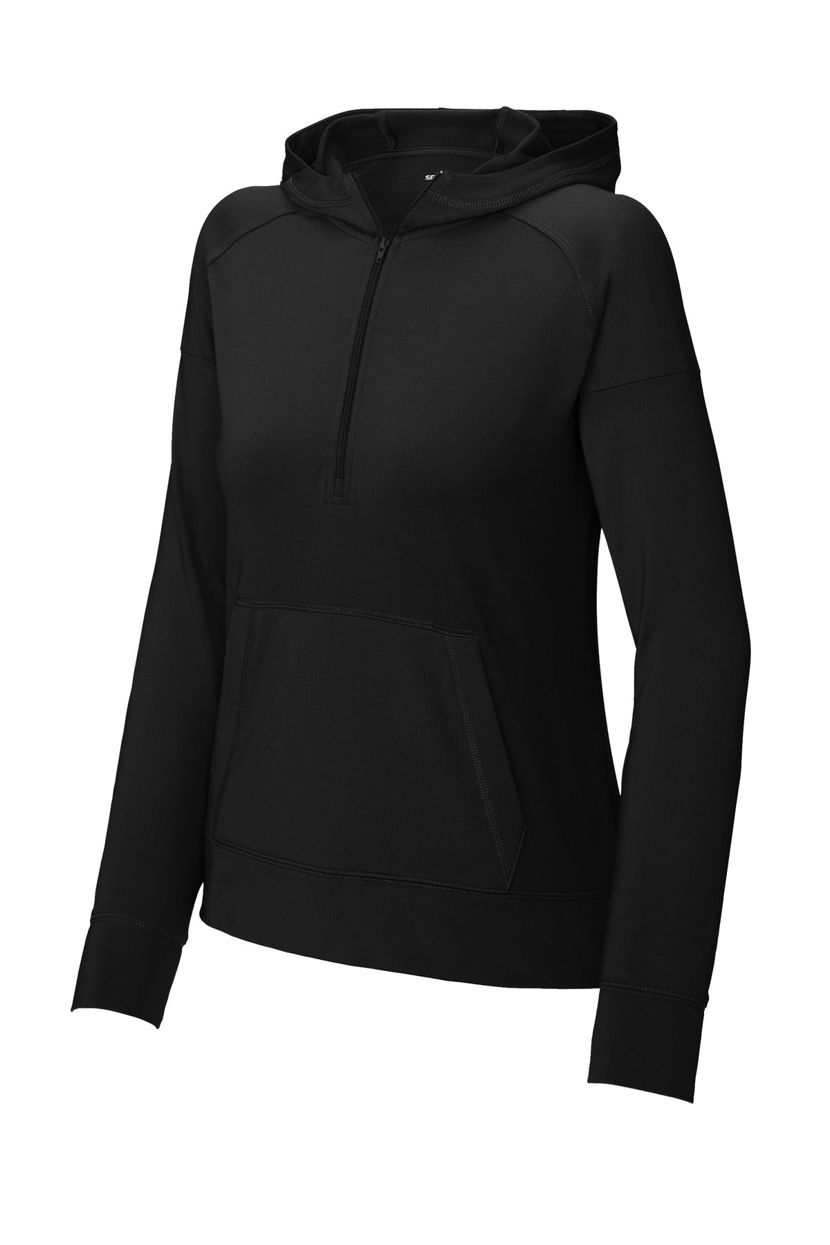 Sport-Tek Women's Sport-Wick Stretch 1/2-Zip Hoodie LST856