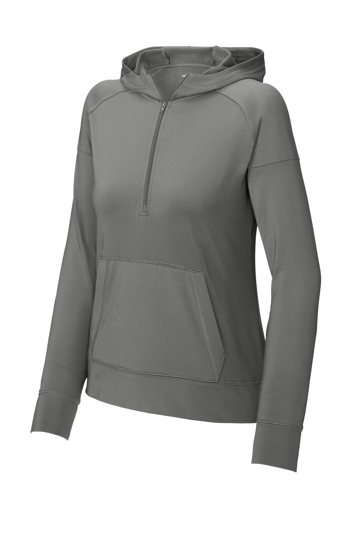 Sport-Tek Women's Sport-Wick Stretch 1/2-Zip Hoodie LST856