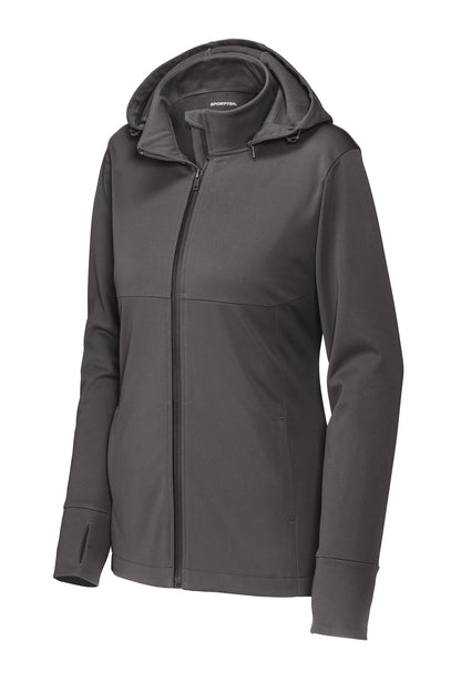 Sport-Tek Women's Hooded Soft Shell Jacket LST980