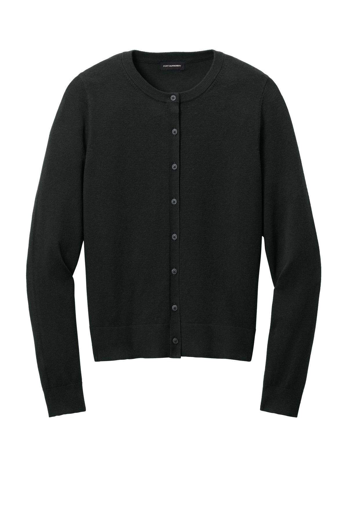 Port Authority Women's Easy Care Crewneck Cardigan Sweater LSW2870