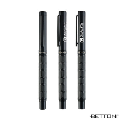 N/A Bettoni® Torino Brass Cap-Off Rollerball Pen