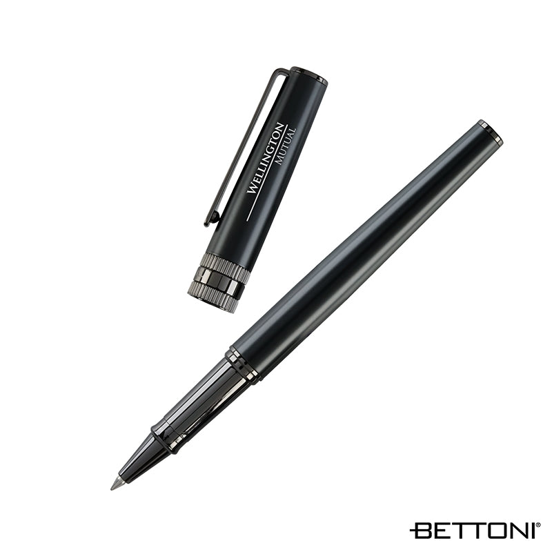 Bettoni® Massimo Brass Cap-Off Rollerball Pen