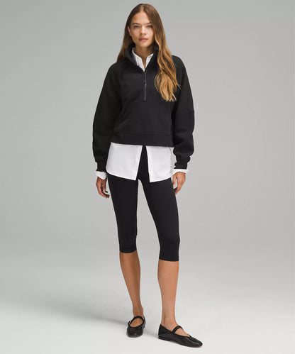 LuLulemon Scuba Oversized Funnel-Neck Half Zip
