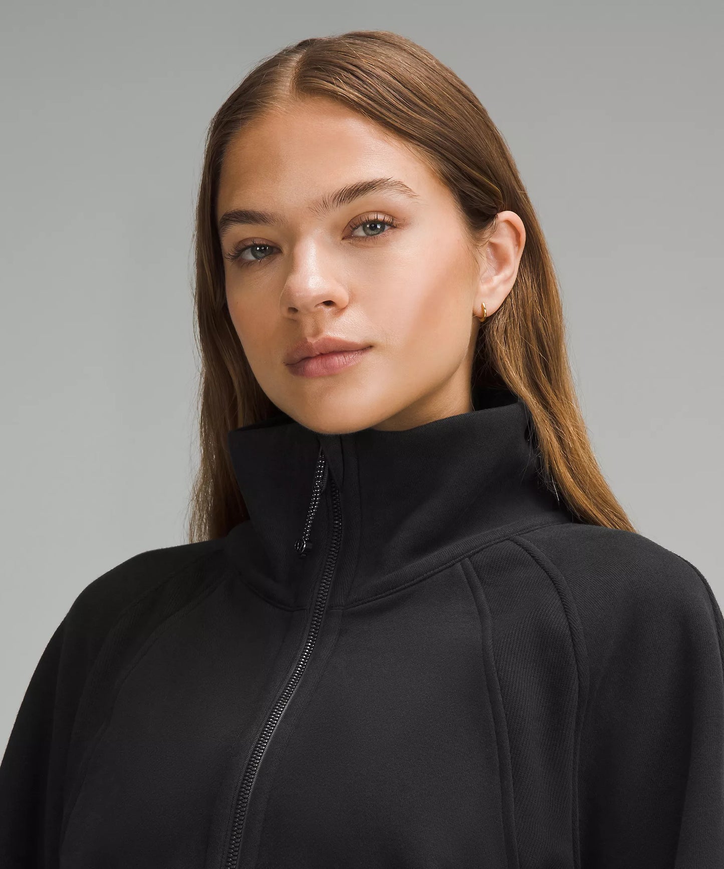 LuLulemon Scuba Oversized Funnel-Neck Half Zip