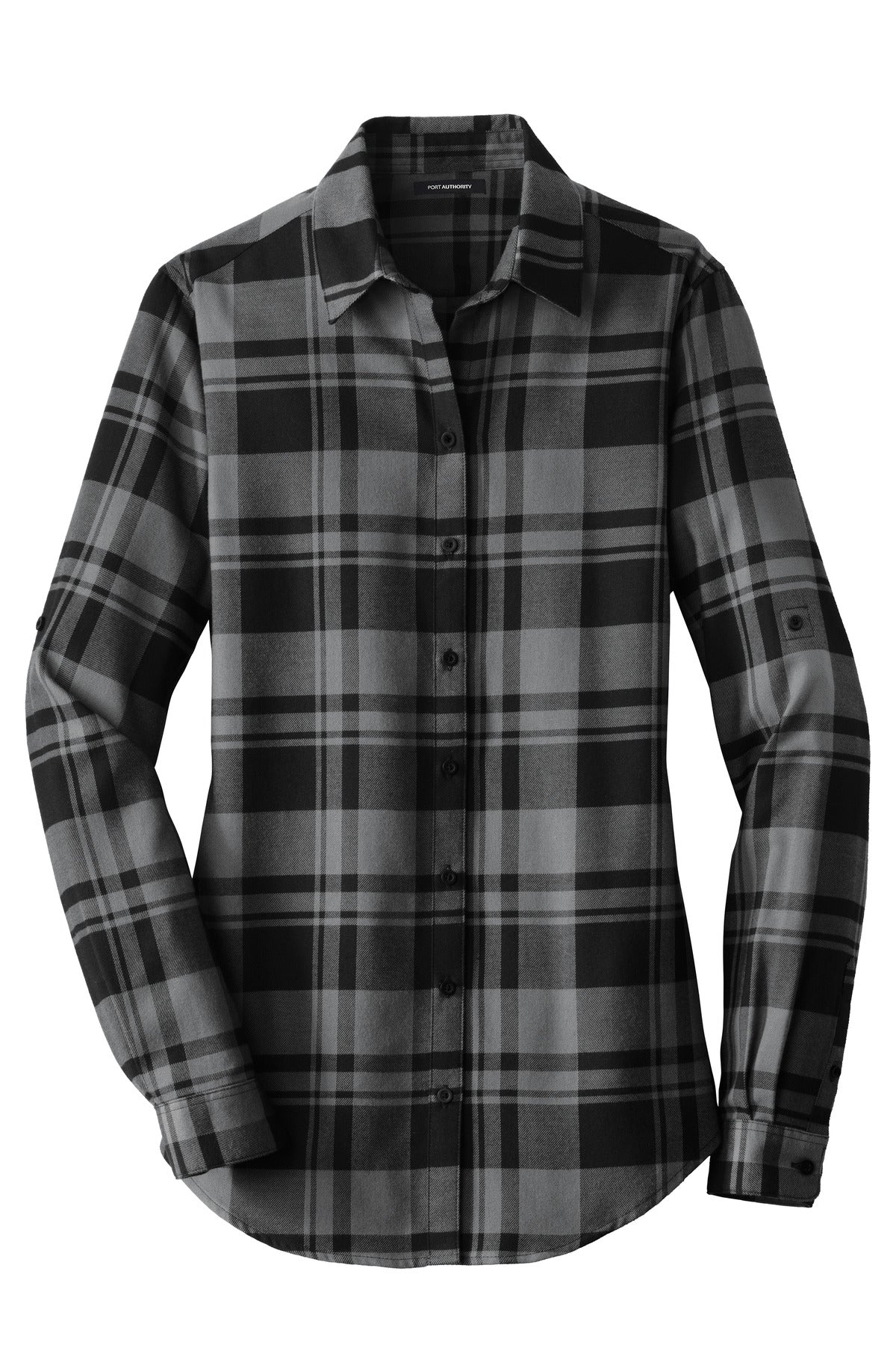 Port Authority Women's Plaid Flannel Tunic . LW668