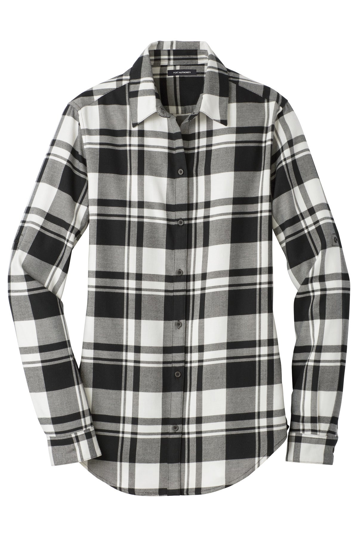 Port Authority Women's Plaid Flannel Tunic . LW668