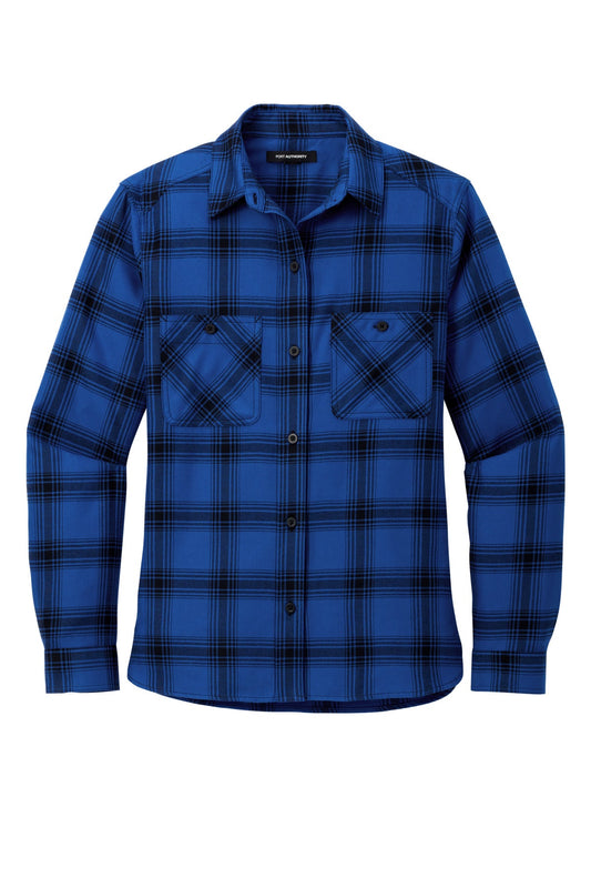 SanMar LW669_royal_blackopenplaid_flat_front.jpg?v=1762272003
