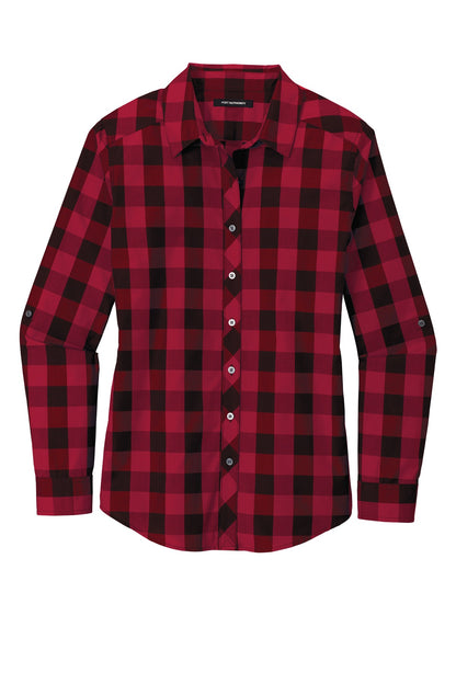 Port Authority Women's Everyday Plaid Shirt. LW670